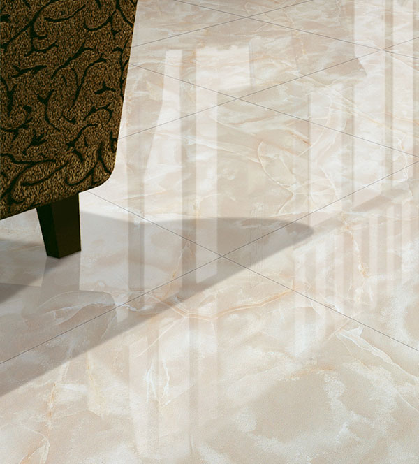 金艾陶玉石瓷磚羊脂玉KYP8005鋪貼效果圖