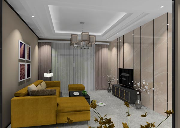 金艾陶家裝：佛山燈湖華府133㎡現代簡約裝修效果鑒賞