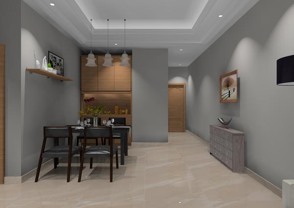 金艾陶家裝：佛山燈湖華府90㎡現(xiàn)代簡(jiǎn)約裝修效果鑒賞