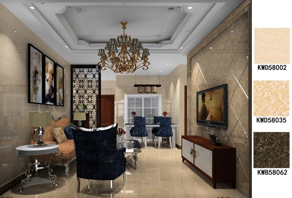 金艾陶家裝：佛山保利紫山國際115㎡歐式風格裝修鑒賞