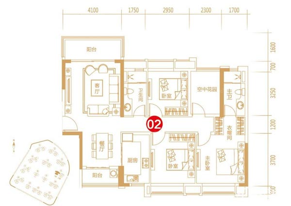 金艾陶家裝：佛山保利紫山國際115㎡中式風格裝修鑒賞