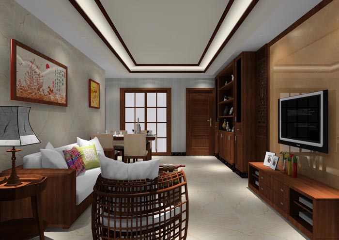 金艾陶家裝：佛山丹灶桂丹頤景園90㎡簡(jiǎn)約現(xiàn)代裝修效果鑒賞
