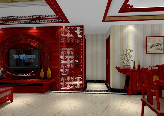 金艾陶家裝：佛山佛山容桂頤澳花園112㎡的中式風格裝修鑒賞