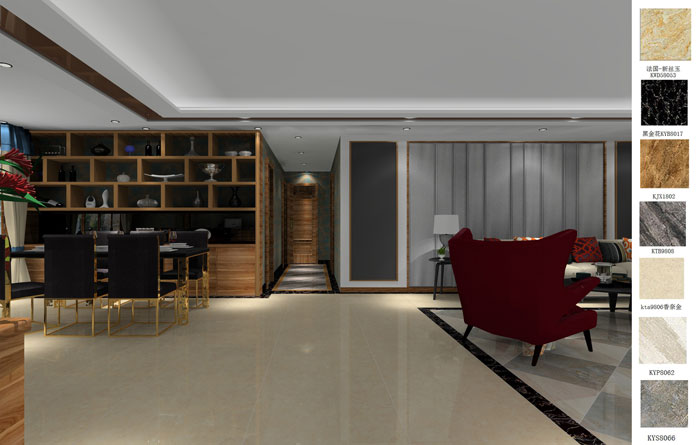 金艾陶家裝：成都中環豐錦205㎡的現代風格裝修鑒賞