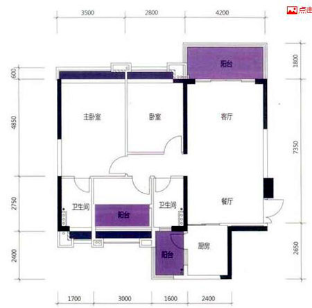 金艾陶家裝：佛山禪城怡翠晉盛花園100㎡的現代風格裝修鑒賞